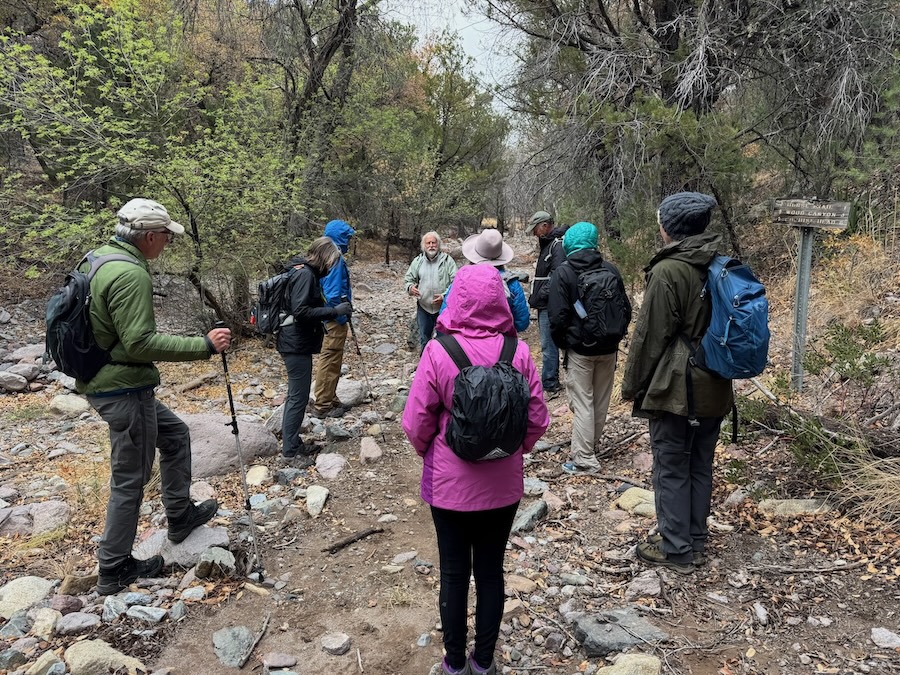 CLC with landowner Whitetail Cyn